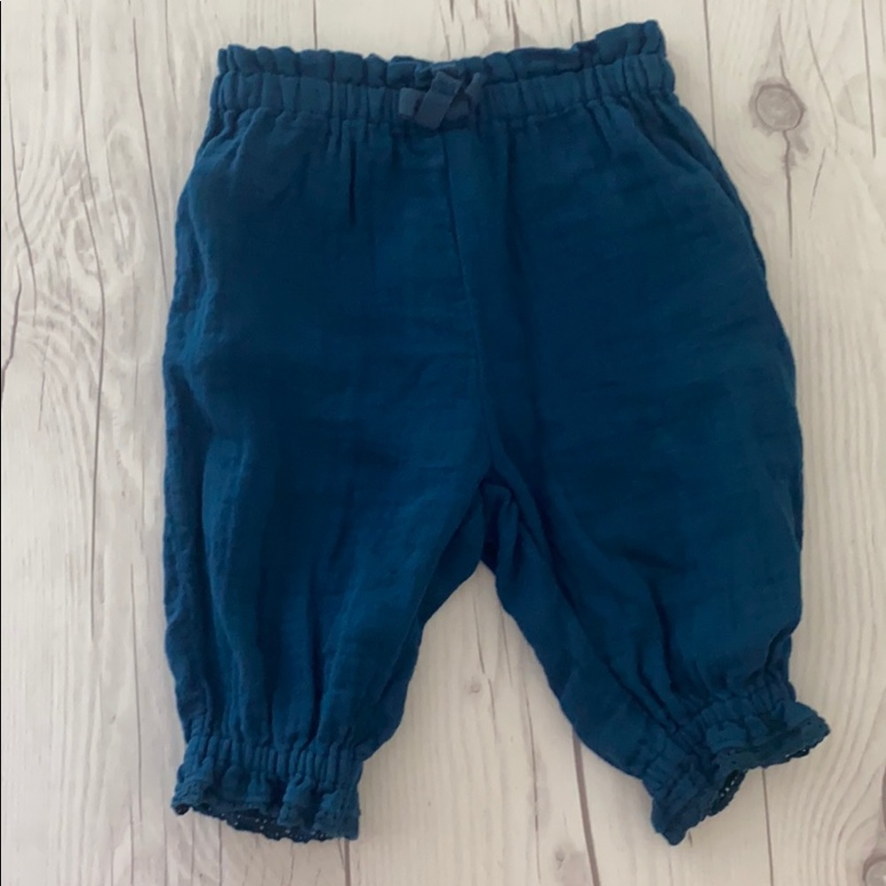 Baby organic cotton pants
